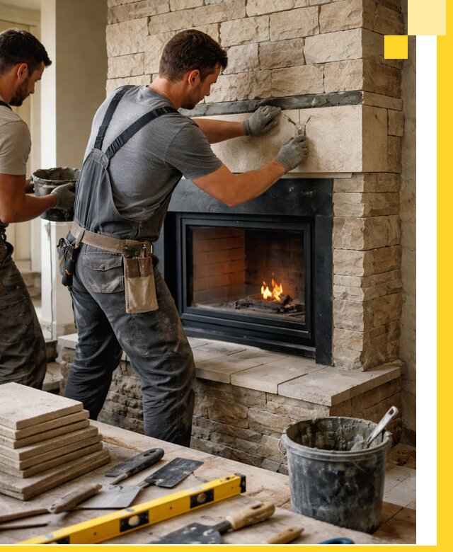 Проектирование и установка открытых каминов в Кыштыме