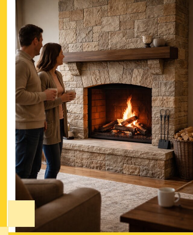 Каменные камины на заказ в Кыштыме от 186948 р. | ЭриданКшт