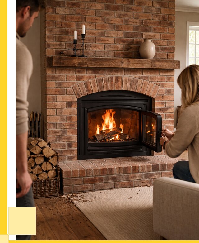 Кирпичные камины под ключ в Кыштыме от 155790 р. | ЭриданКшт