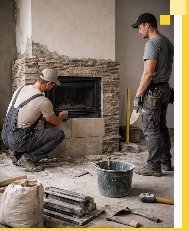 Камины под ключ в Кыштыме: проект, изготовление и монтаж