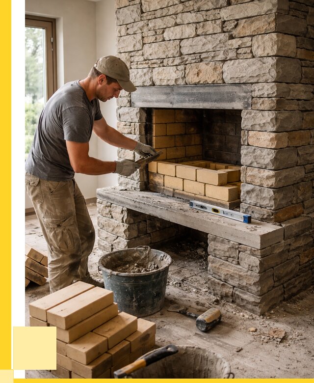 Кладка каминов и камина в Кыштыме от 25965 р. ЭриданКшт