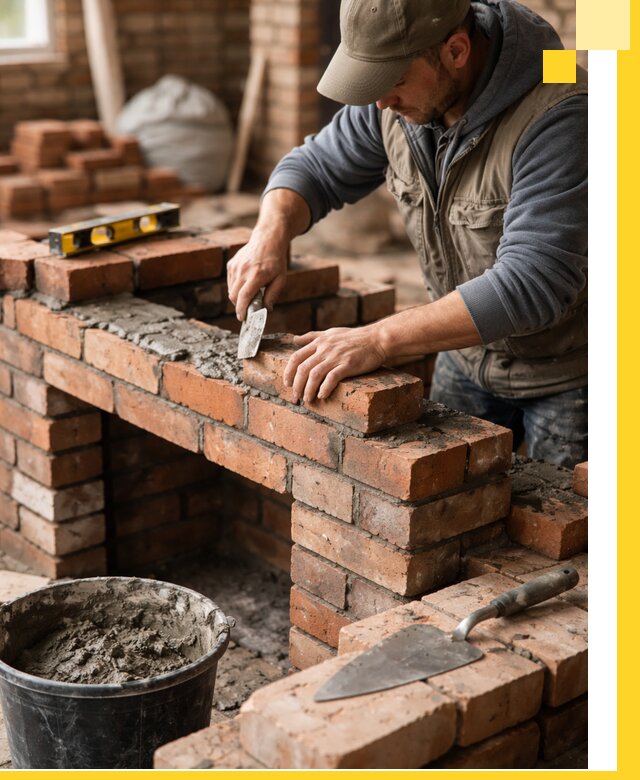 Кладка каминов под ключ в Кыштыме профессиональная отделка и монтаж