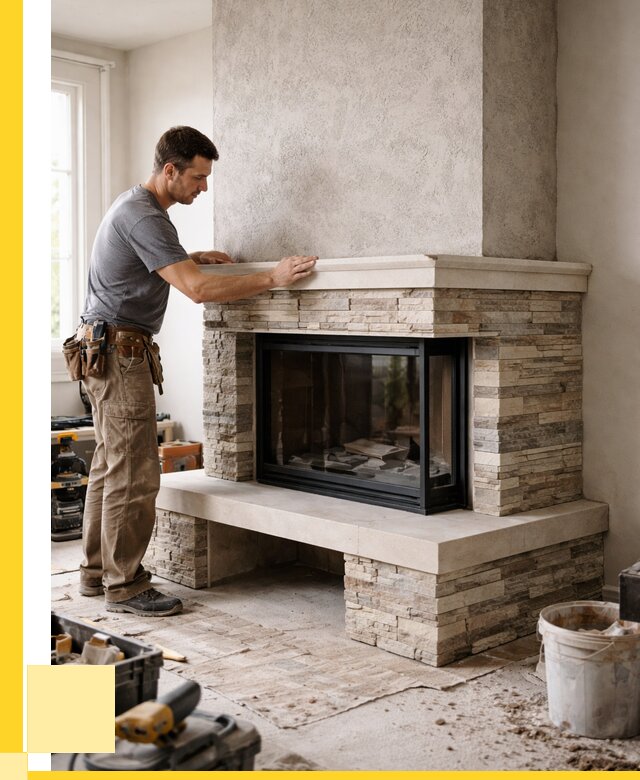 Изготовление каминов под ключ в Кыштыме от 155790 р. | ЭриданКшт