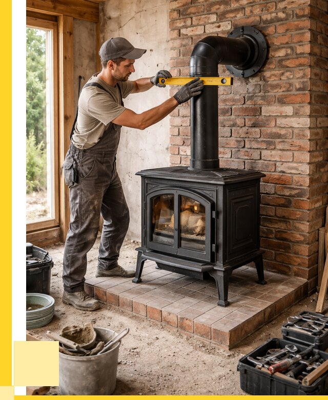 Монтаж печей установка банной печи в Кыштыме от 15579 р. | ЭриданКшт