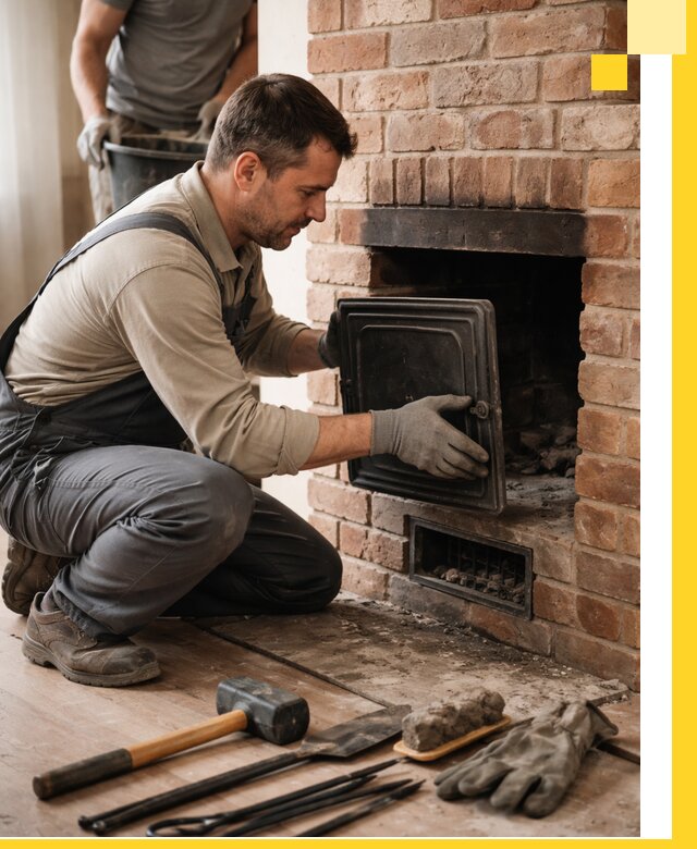 Ремонт печей в Кыштыме с гарантией качества и безопасности