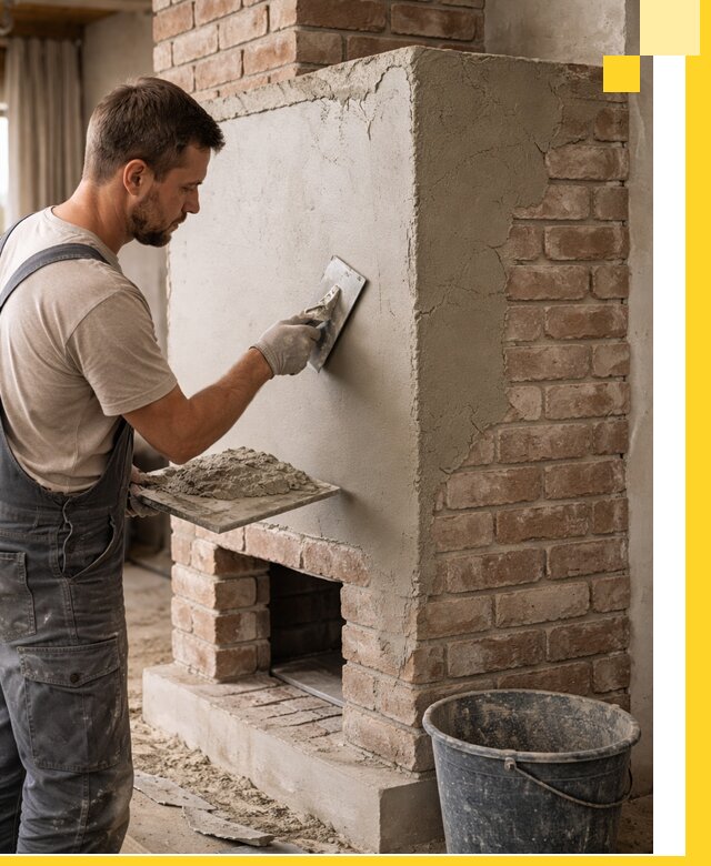 Отделка печей и облицовка каминов в Кыштыме под ключ