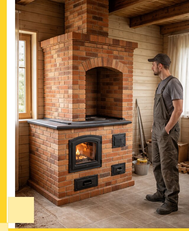 Кирпичные печи в Кыштыме: купить от 155790 р. | ЭриданКшт