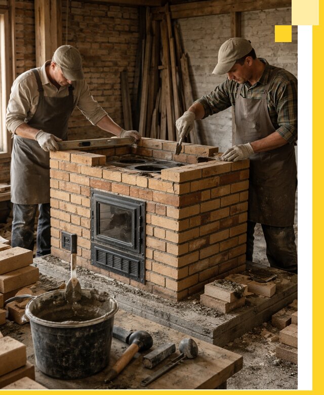 Изготовление и установка варочных печей под ключ в Кыштыме