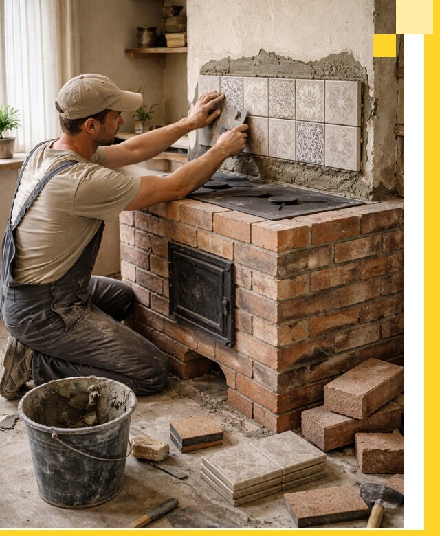 Печи с плитой на заказ монтаж гарантия и сервис в Кыштыме