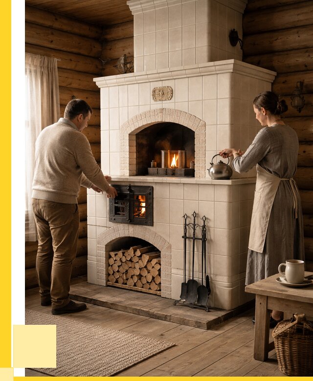 Русские печи в Кыштыме: установка от 155790 р. ЭриданКшт