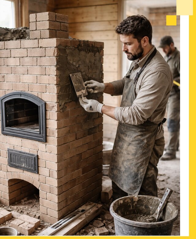 Изготовление и установка печей-шведок под ключ в Кыштыме