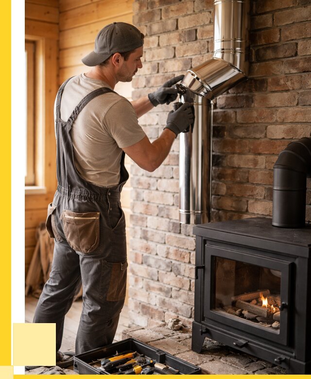 Монтаж дымоходов для печей в Кыштыме от 7790 р. | ЭриданКшт