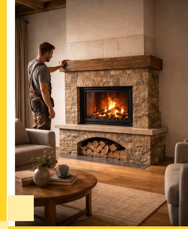 Печи камины для дома под ключ в Кыштыме от 57123 р. | ЭриданКшт