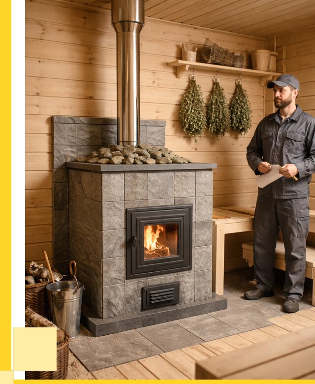 Печи для бани под ключ в Кыштыме от 124632 р. | ЭриданКшт