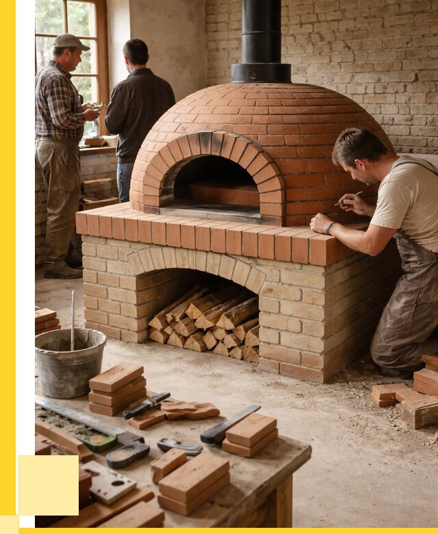 Помпейская печь дровяная для пиццы в Кыштыме | ЭриданКшт от 207720 р.