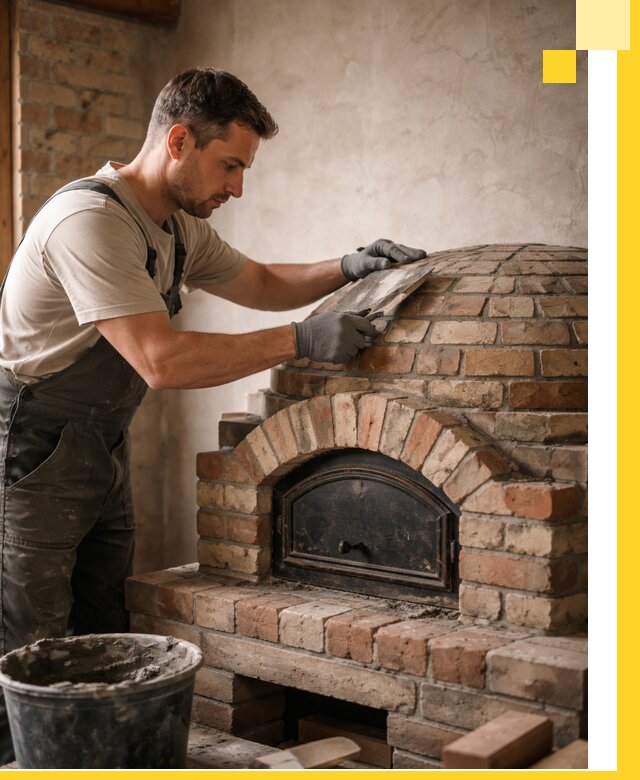 Изготовление и монтаж помпейских печей на заказ в Кыштыме