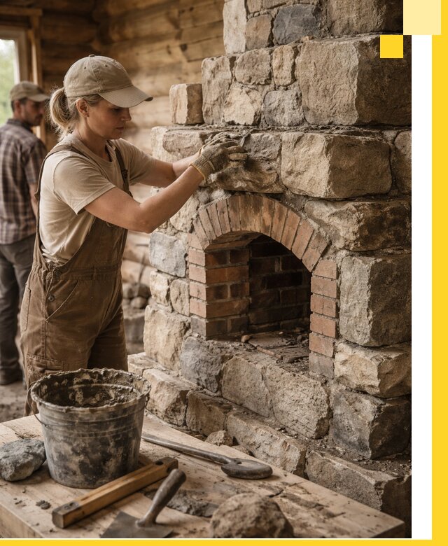 Каменные печи на заказ и монтаж в Кыштыме, долговечные решения