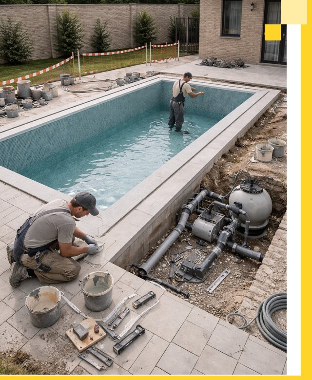 Строительство бассейнов под ключ в Кыштыме: проекты и монтаж