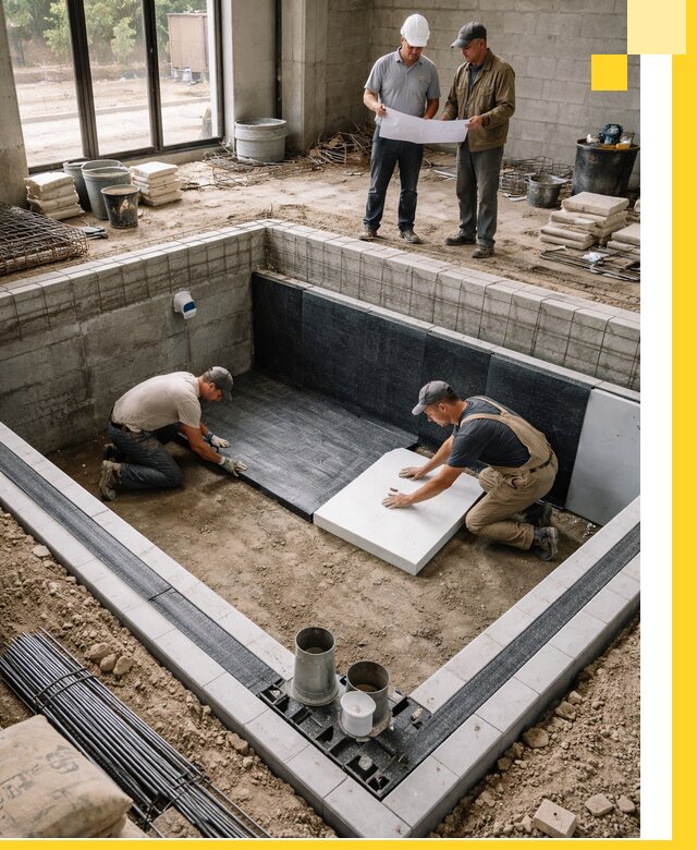 Проекты частных и общественных бассейнов под ключ в Кыштыме