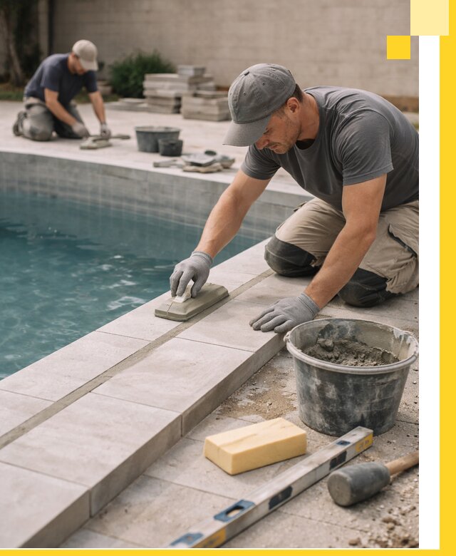 Отделка бассейнов в Кыштыме: декоративная отделка и гидроизоляция