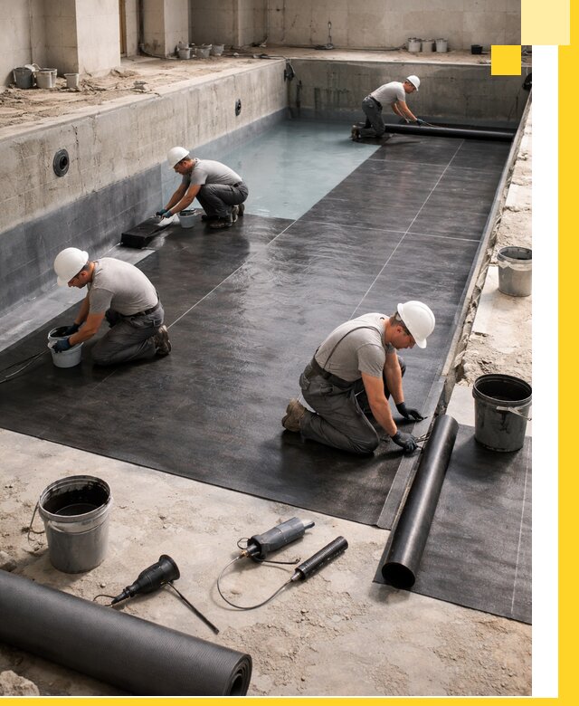 Профессиональная гидроизоляция бассейнов и чаш в Кыштыме под ключ
