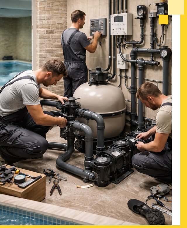 Комплексное оборудование для бассейнов под ключ в Кыштыме