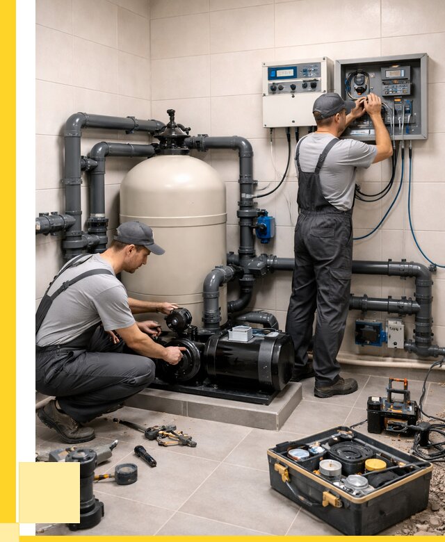 Монтаж оборудования для бассейнов в Кыштыме от 41544 р. | ЭриданКшт