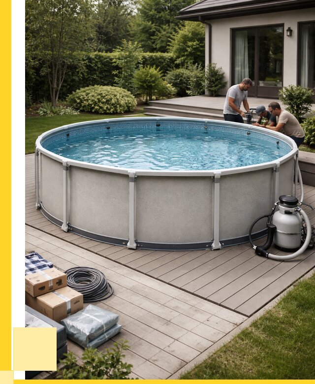 Купить каркасные бассейны в Кыштыме от 46737 р. | ЭриданКшт