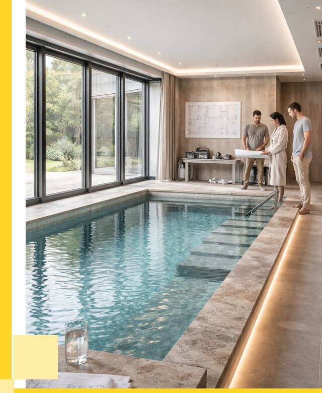 Закрытые бассейны под ключ в Кыштыме от 2596500 р. | ЭриданКшт