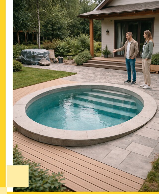 Бассейн на даче под ключ в Кыштыме от 207720 р., ЭриданКшт