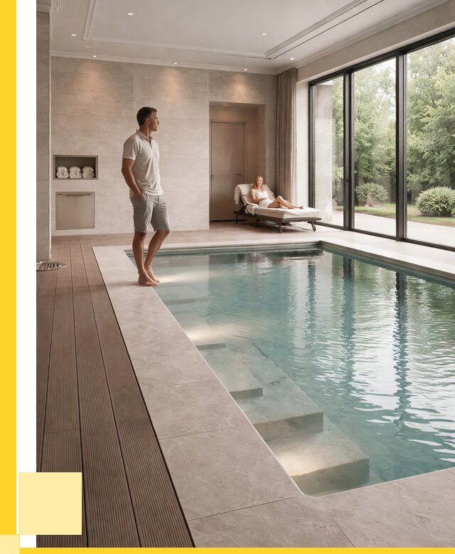 Бассейны в коттедже под ключ в Кыштыме от 1246320 р. | ЭриданКшт