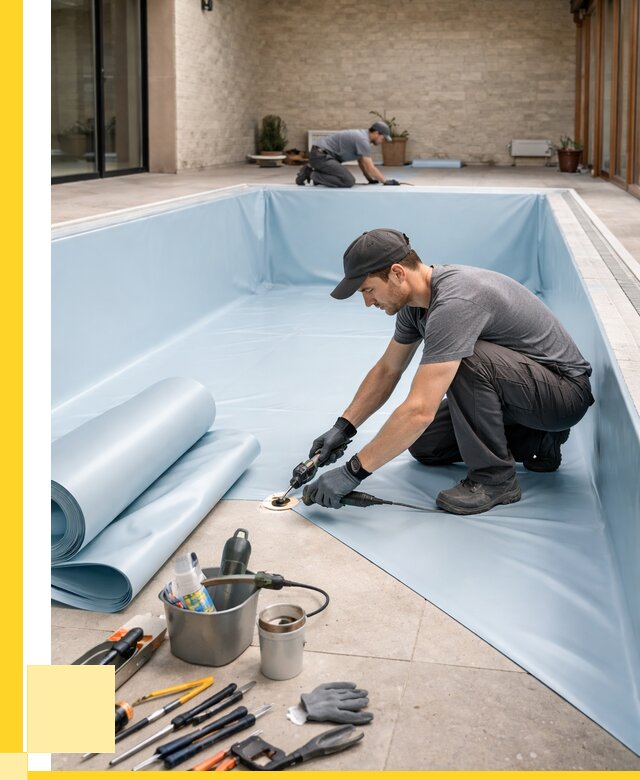 Пленка ПВХ для бассейнов в Кыштыме от 2597 р. | ЭриданКшт