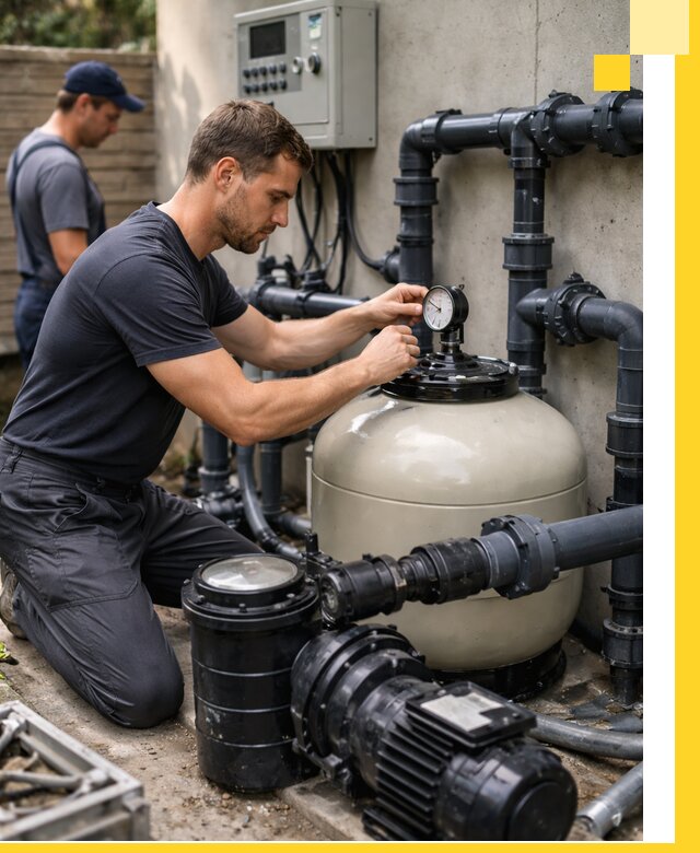 Поставка и монтаж фильтровального оборудования для бассейнов в Кыштыме