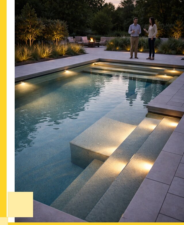 Освещение бассейнов в Кыштыме под ключ от 25965 р. | ЭриданКшт