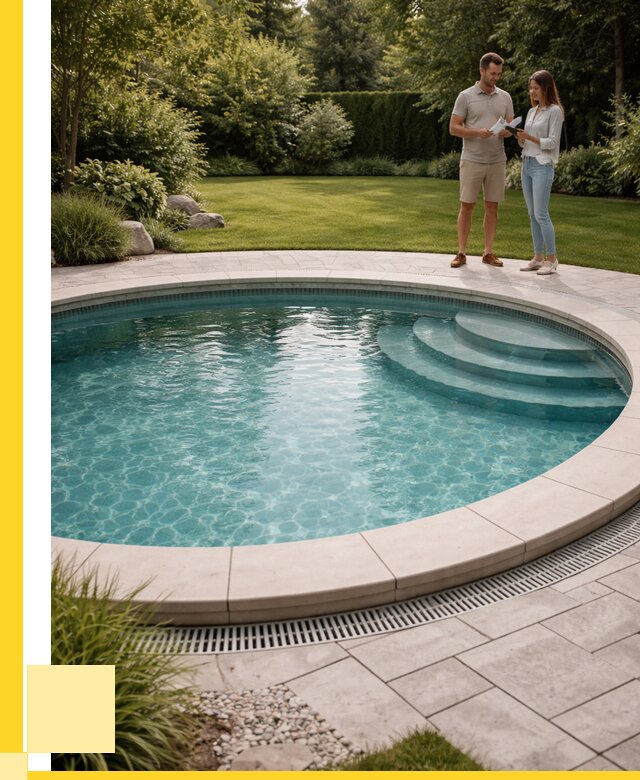 Круглые каркасные бассейны купить в Кыштыме от 259650 р. | ЭриданКшт