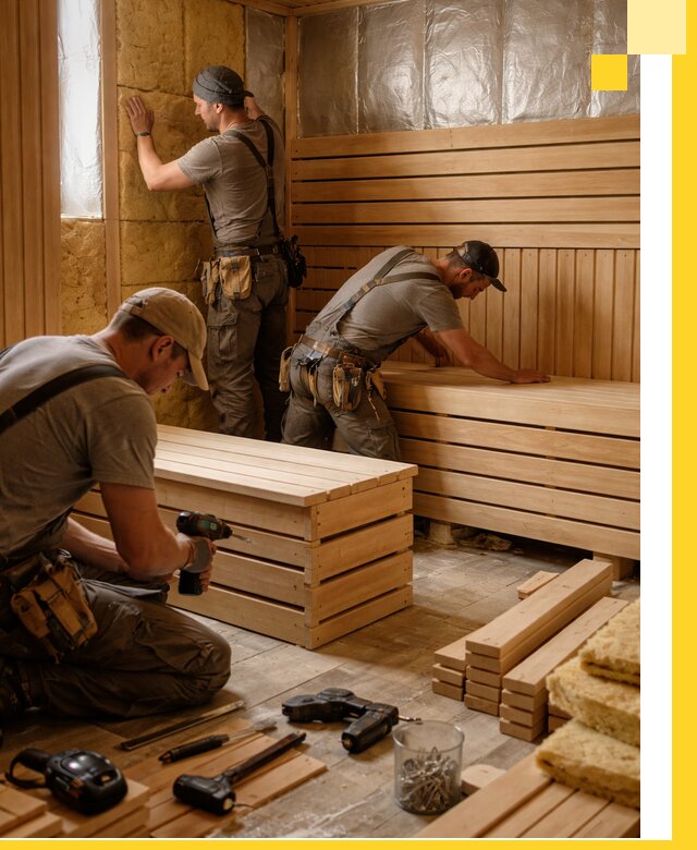 Профессиональное строительство саун под ключ в Кыштыме