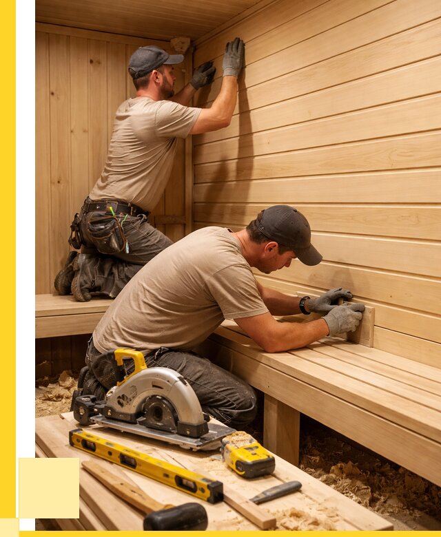 Обшивка саун вагонкой в Кыштыме от 2597 р. | ЭриданКшт