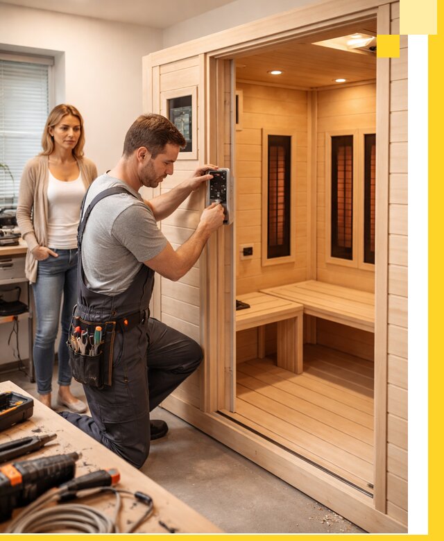 Инфракрасные сауны под ключ в Кыштыме продажа и установка