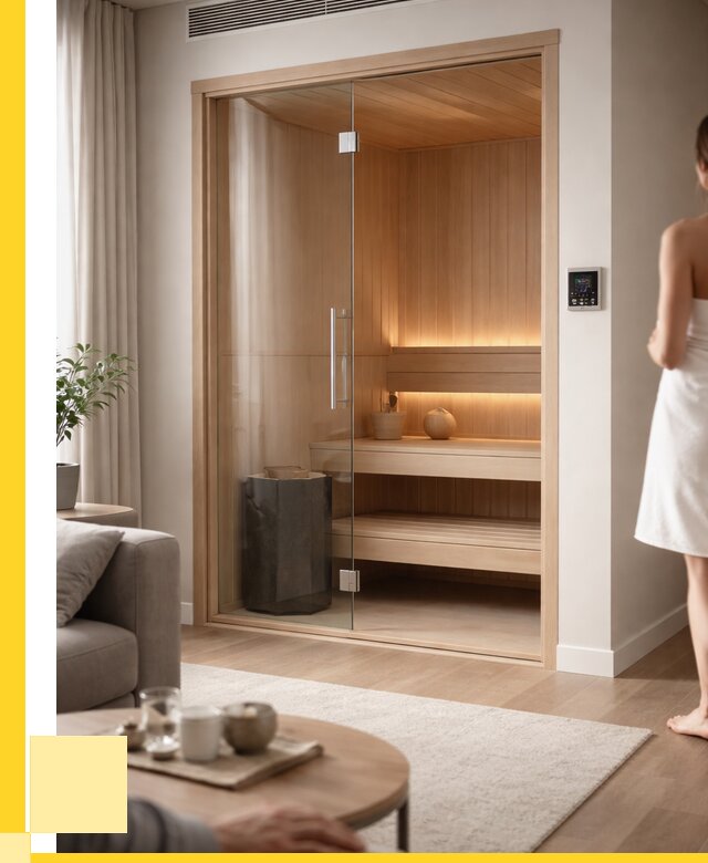 Сауна в квартире под ключ в Кыштыме от 124632 р. ЭриданКшт