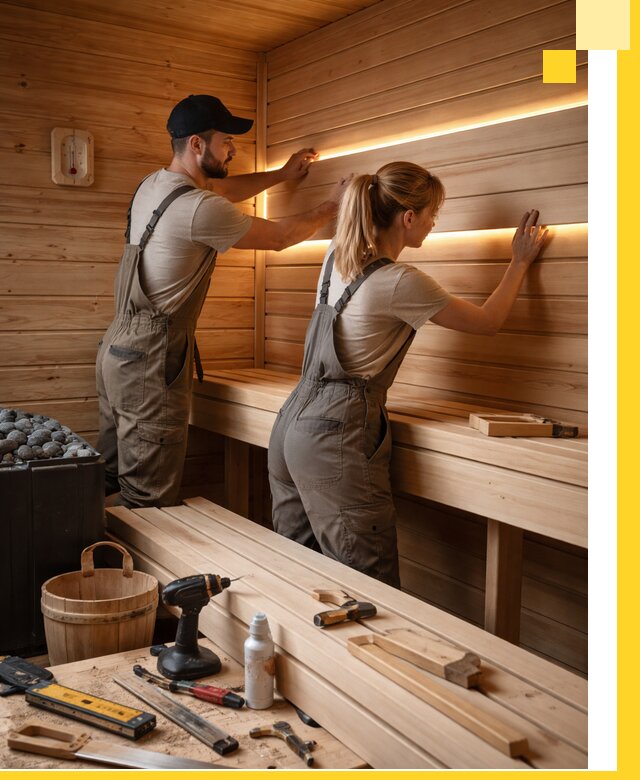 Дизайн саун и бань под ключ с индивидуальным проектом в Кыштыме