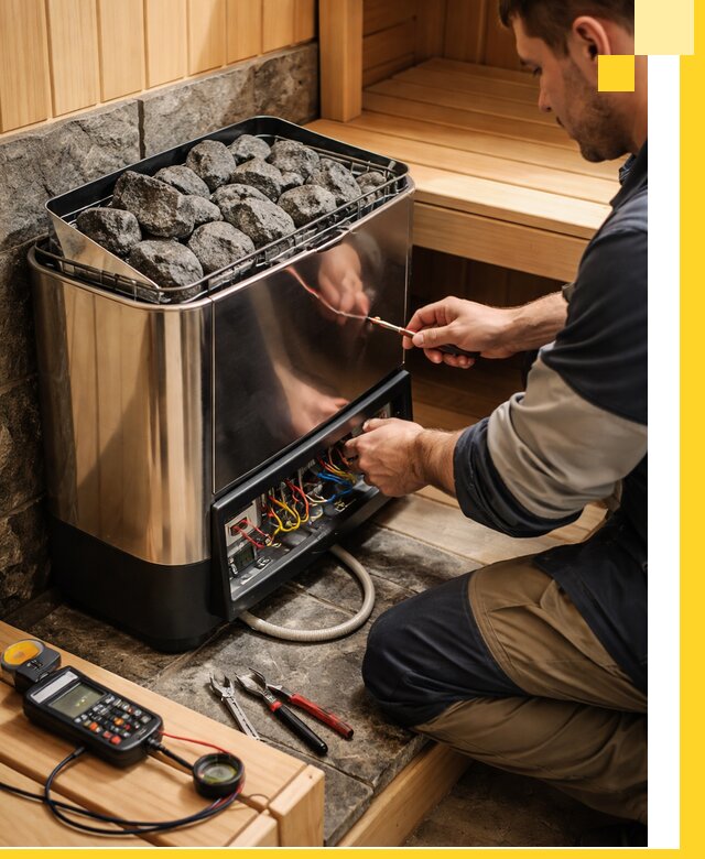 Продажа и установка электрокаменок для саун в Кыштыме