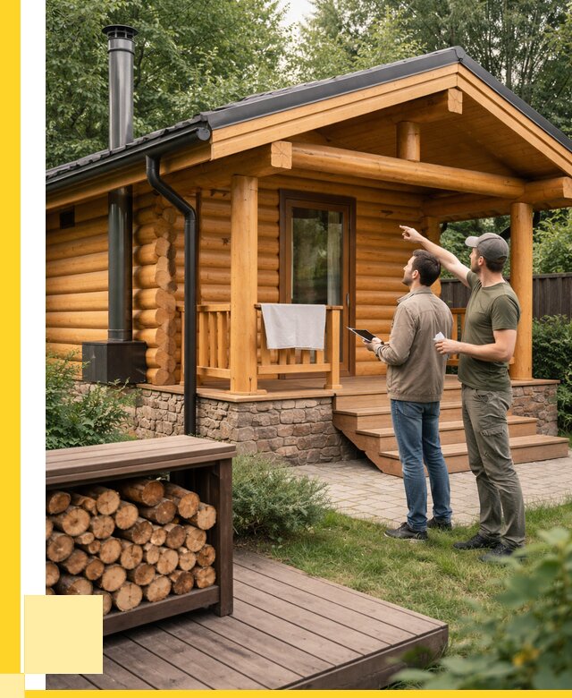 Бани для дачи под ключ в Кыштыме от 259650 р. | ЭриданКшт