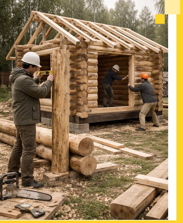 Строительство бань для дачи под ключ в Кыштыме с доставкой и монтажом