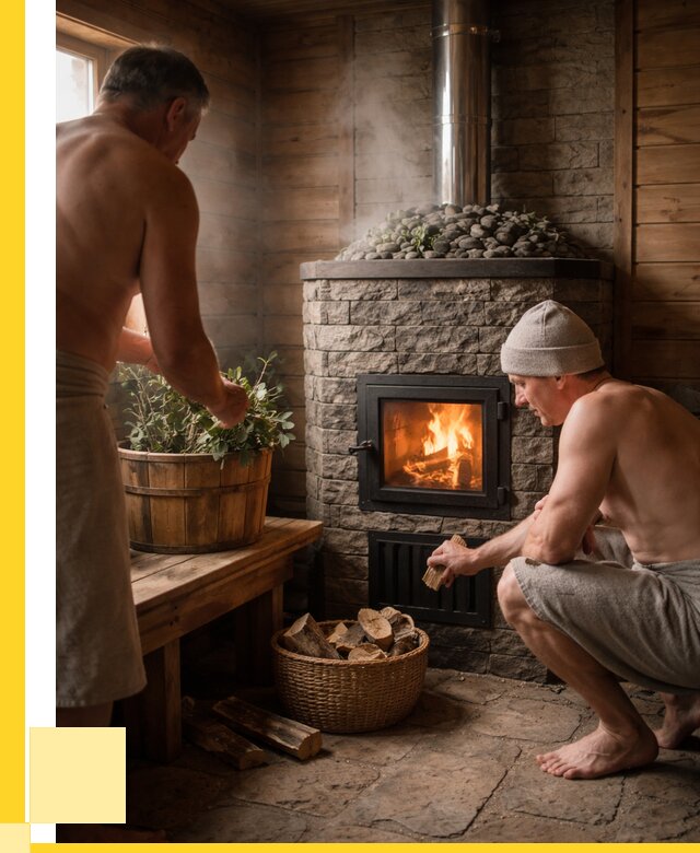 Банные печи под ключ в Кыштыме от 46737 р. | ЭриданКшт кирпичная