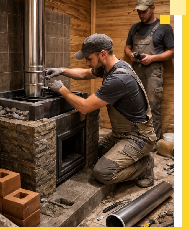 Изготовление и установка банных печей под ключ в Кыштыме