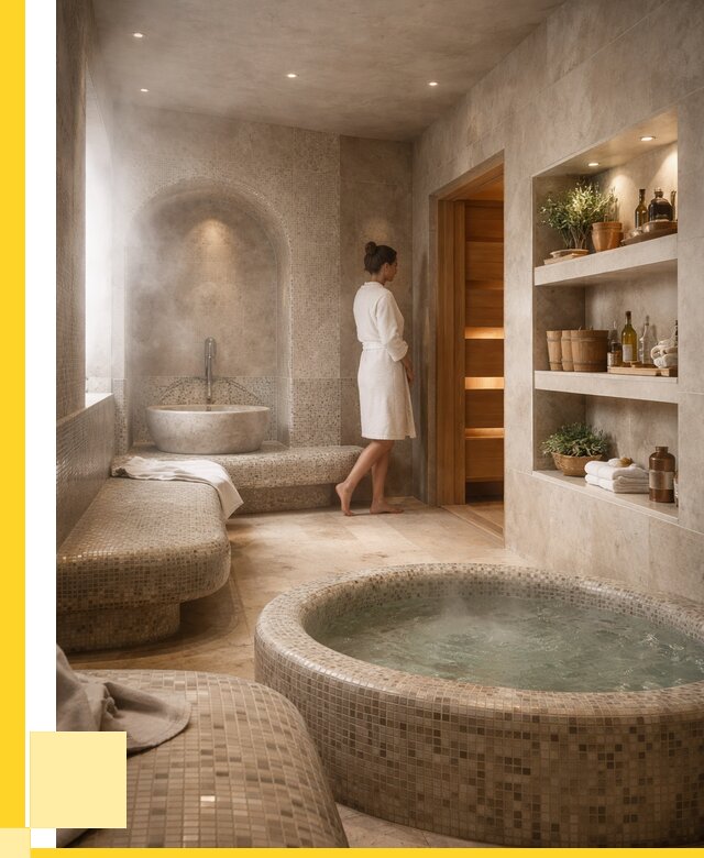 Строительство бани с хамамом в Кыштыме от 778950 р. | ЭриданКшт