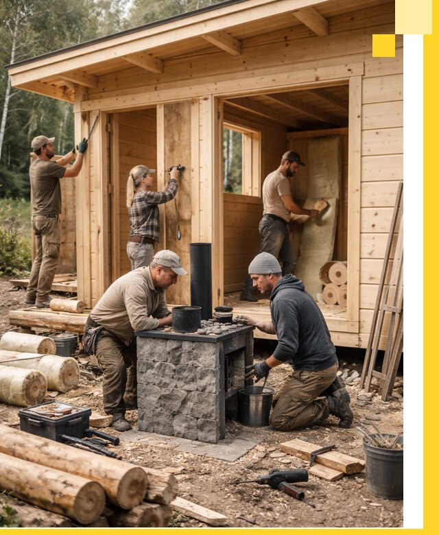 Купить баню под ключ в Кыштыме строительство монтаж отделка