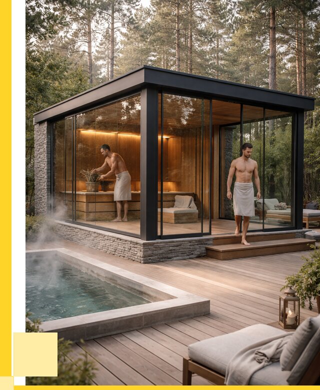 Стеклянные бани и двери в Кыштыме от 467370 р. | ЭриданКшт