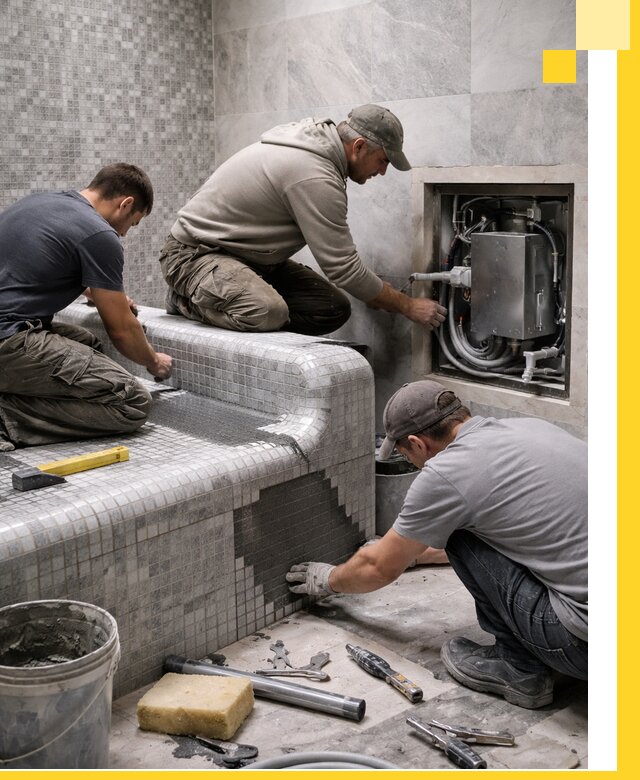 Проекты хамамов под ключ в Кыштыме и дизайн и строительство