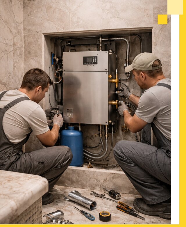 Продажа и установка парогенераторов для хамама в Кыштыме